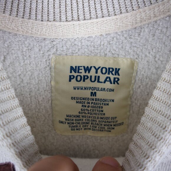 New York Popular Chicago Knit Sweater Collegiate - Picture 7 of 8